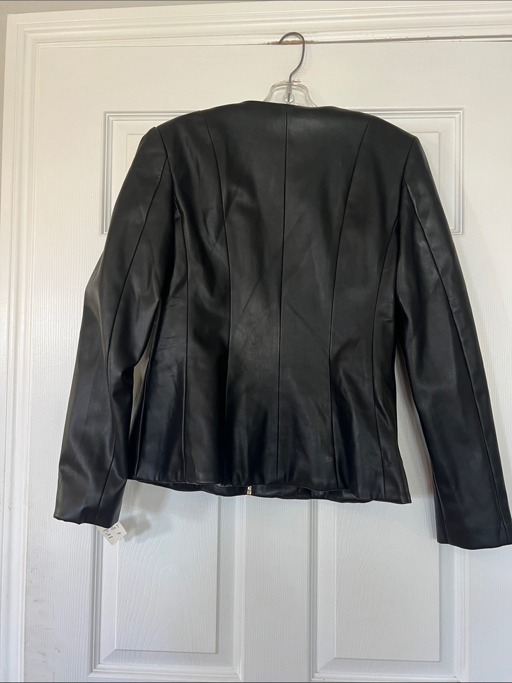 NWT faux Leather Jacket - Picture 3 of 4